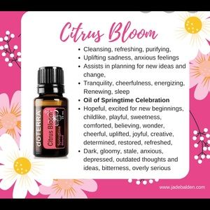 Doterra Citrus Bloom 15ml. New.  Unopened